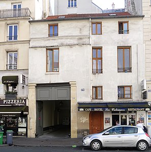 Les no 170 et no 170 bis rue du Faubourg-Saint-Antoine à Paris