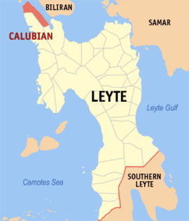 Calubian na Leyte Coordenadas : 11°26'48"N, 124°25'40"E