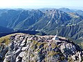 Vista aerea, sullo sfondo Valtorta e Piani di Bobbio