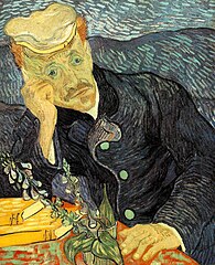 Портрет на доктор Гаше, Винсент ван Гог, 1890