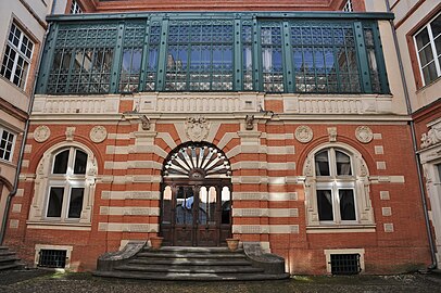 no 34 : façade sur cour.