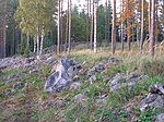 Prähistorische eisenzeitliche Überreste von Rapola in Valkeakoski