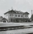 Altes Bahnhofs­gebäude (ca. 1945)