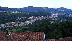 Skyline of Sagliano Micca