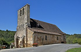 L'église Saint-Saturnin de Saint-Cernin-de-Reillac.