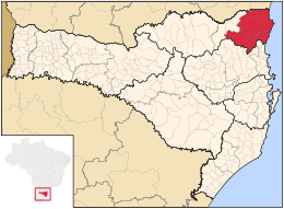 Joinville – Mappa