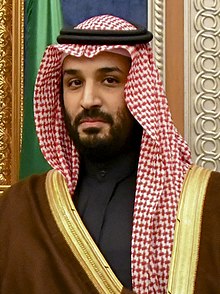 Госсекретарь Помпео встретился с наследным принцем Саудовской Аравии Мухаммедом бен Салманом (32862953548) (обрезано) .jpg