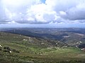 Serra de Monchique - Vue depuis le Foia - coté sud de la Serra en direction de Portimao