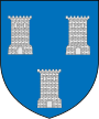 Shield of family de Pompadour.svg