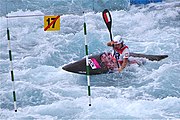 Natalia Pacierpnik in Women's slalom K-1