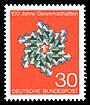 Briefmarke 1968 100 Jahre Gewerkschaften in Deutschland