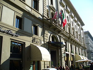 English: Savoy, Via Roma (Florence)