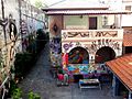 Vistas patio trasero casa Fora do Eixo São Paulo