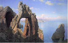 The Natural Arch at Capri (Arco naturale), 1870/1871