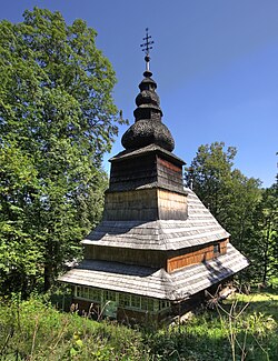 Церква в селі Розтока