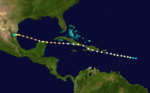 1909 Atlantic hurricane 6 track.png