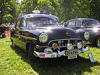 Opel Kapitän 1954 som taxi.