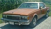 Chevrolet Caprice 1978 Coupe.