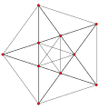 Projection orthogonale d'un 5-cellules rectifié (en)