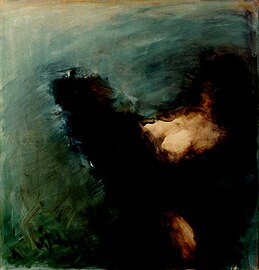 Alicja Wahl, 1989, olej na płótnie, 97 x 110 cm