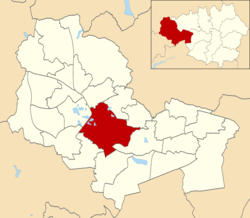 Abram ward within Wigan Metropolitan Borough Council