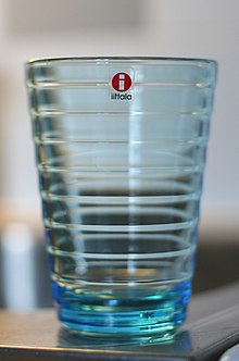 Aaltos glass for Iittala.