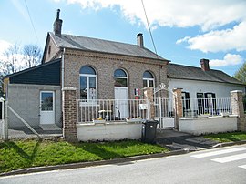 The town hall of Andainville