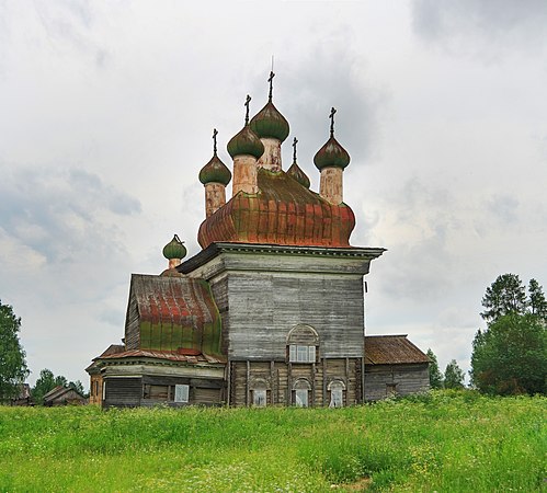 46. Церковь Михаила Архангела, Архангело, Архангельская область. Автор — Ludvig14