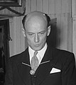 Auke Beckeringh van Rhijn op 14 mei 1957 (Foto: Harry Pot) geboren op 26 april 1920