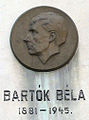 Bartók Béla domborműve (Seres János alkotása)