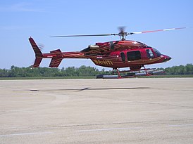 Bell 427 в аэропорту Загреба, Хорватия.