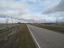 Entrada al municipio por carretera