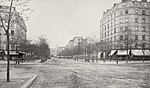 Vy mot Panthéon, mellan 1853 och 1870