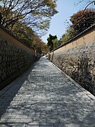 Stille Straße in Chōfu