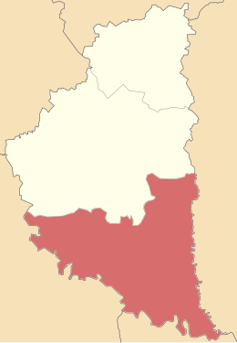 Distret de Čortkiv - Localizazion