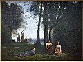 El concert campestre, de Jean-Baptiste-Camille Corot, 1.844-1.857, és l'obra més moderna del museu. No la més recent, sinó moderna en el sentit que, tot i que encara pertany al neoclàssic, la natura es comença a tractar de manera diferent, la llum i els arbres són més reals i deixen de semblar un decorat de fons (compareu, per exemple, amb el paisatge de dues nimfes de Poussin). El quadre, i l'obra de Corot en general, va ser determinant per a la pintura realista i impressionista, que el duc d'Aumale coneixia però no va voler incloure a la seva col·lecció.