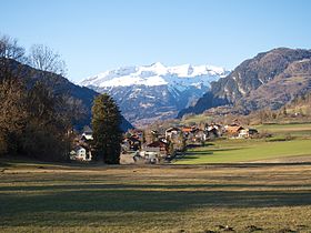 Vue depuis Fürstenau.