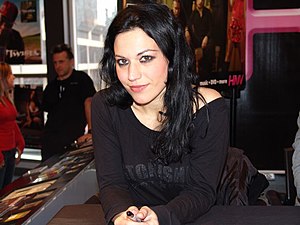 Cristina Scabbia, singer of Lacuna Coil