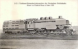 Lokomotiva T18.1001 ve stavu po vyrobení