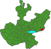 Location athin the state o Jalisco
