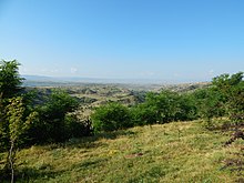 Paysage près du village d'Afşartarakçı.