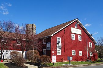 Dutch barn at the Voorhees House