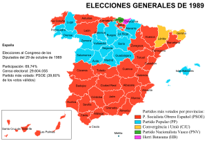 1989年スペイン総選挙