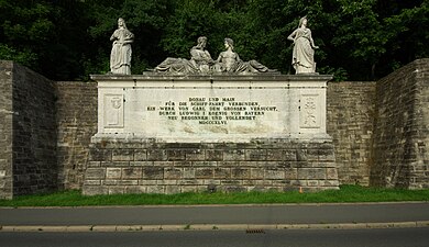 Kanaldenkmal in Erlangen