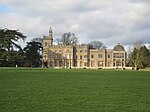 Flintham Hall and Adjoining Terrace Wall