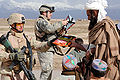 Image:Gardez Provincial Reconstruction Team gives kids School supplies in Zormat.jpg