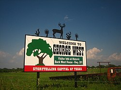 Hình nền trời của George West, Texas