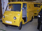 Goggomobil TL der Deutschen Bundespost, im Depot des Museums für Kommunikation