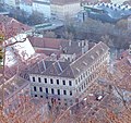 Attems Palace of Graz, from above