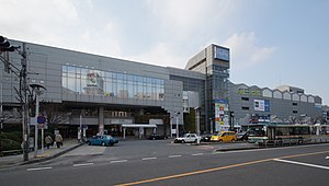Hon-Kawagoe Station east 20160223.JPG